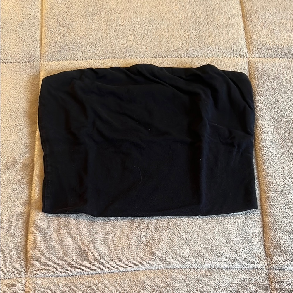 Black Y2K Tube Top